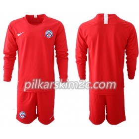 Koszulka Chile Dziecięca Główna 2018-2019 - Koszulki Piłkarskie(L/S)